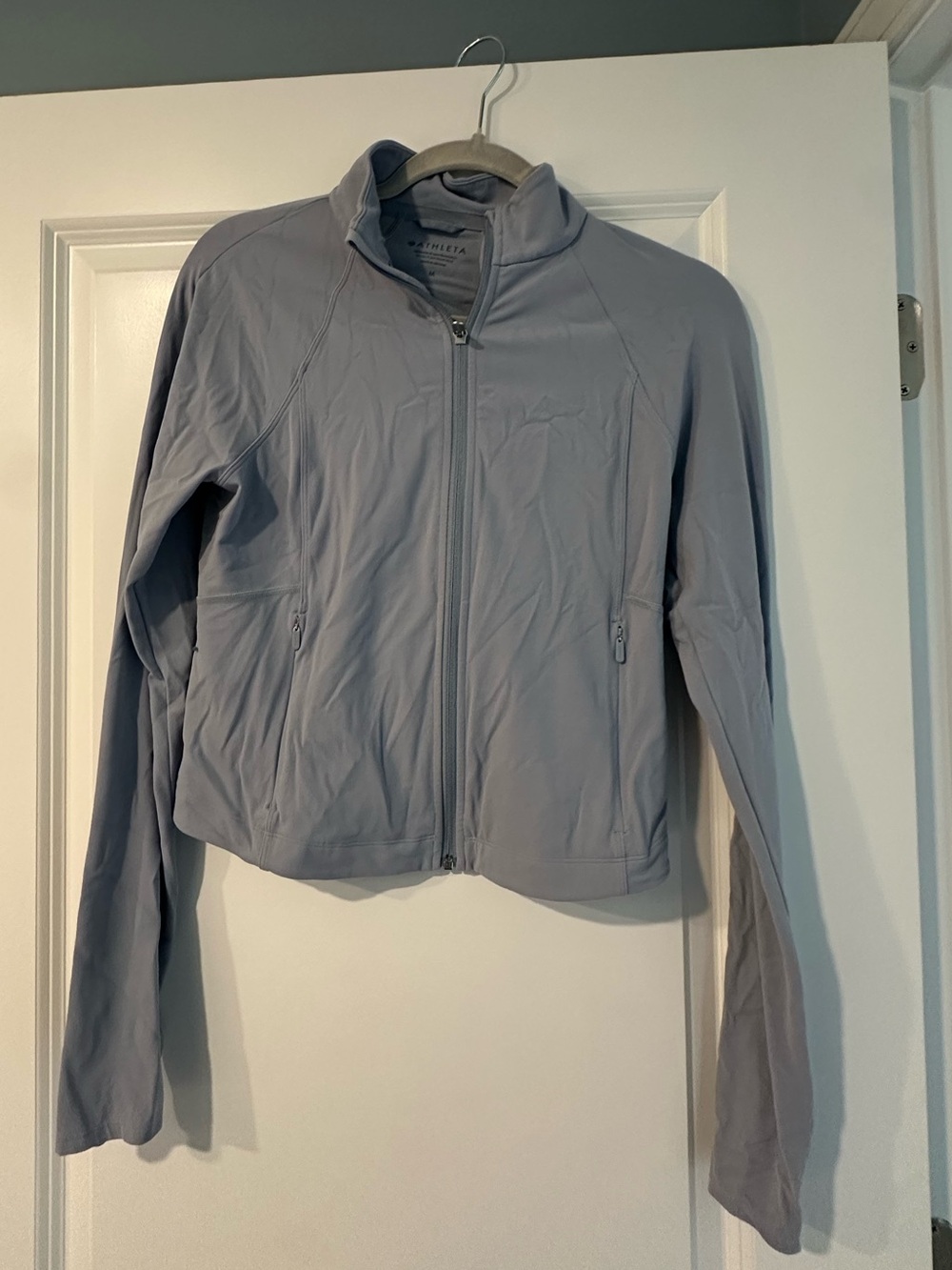 Athleta Light Lavender Zip-Up Jacket